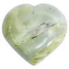 Crocon 50mm Serpentine Heart Stone Big Heart Shape Puff Stones Set 450+ Carats Pocket Crystal Healing Tumble Collection Palm Worry Stone Good Luck Charm Meditation Gift Craft Home Decor view 1