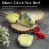 Crocon 50mm Serpentine Heart Stone Big Heart Shape Puff Stones Set 450+ Carats Pocket Crystal Healing Tumble Collection Palm Worry Stone Good Luck Charm Meditation Gift Craft Home Decor view 3