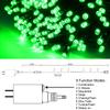 300 LED St Patricks Day Lights, 98.5FT Christmas String Lights with 8 Lighting Modes, Waterproof & Connectable Mini Lights, Plug in for Indoor Outdoor Holiday Xmas Party Bedroom Decorations (Green) view 3