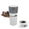 01 02 015 Portable Coffee Maker, Single Serve Machine, 360 Degree Side Leakage Prevention, Manual Drip for Travel Camping Office Home Use (Gray) view 2