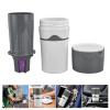 01 02 015 Portable Coffee Maker, Single Serve Machine, 360 Degree Side Leakage Prevention, Manual Drip for Travel Camping Office Home Use (Gray) view 4