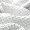 100% Cotton Waffle Weave Thermal Blanket 60x80 Inch Size, White Waffle Blanket-Lightweight Breathable Blanket for All Season,Perfect Blanket Layer for Couch Bed Sofa,Home Decoration view 3
