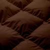 100% Egyptian Cotton Eastern King (116'' x 108'') Size Chocolate Comforter Set 500 GSM Fill Winter Warm Box Stitched Down Alternative Comforter 3 Piece All Season 1 Comforter with 2 Pillowcases view 4
