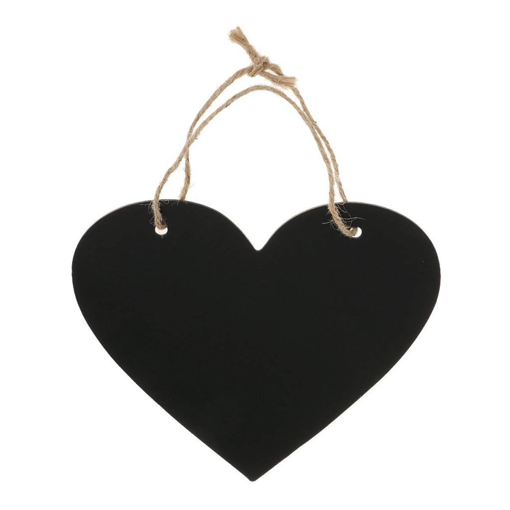 Heart Chalkboard Decorative Chalkboards Hanging Hanging Blackboard Sign Signs