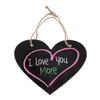 Heart Chalkboard Decorative Chalkboards Hanging Hanging Blackboard Sign Signs view 2