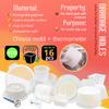 16 pcs Cheese Making Kit for Beginners - Soft Cheese Form Molds for Cheese Making + Thermometer + Hard Cheese Mold with a Follower - Cheese Making Supplies - Moldes Para Queso Fresco Casero 5 view 4