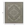 FH Home Flat Woven Outdoor Rug - Waterproof, Easy to Clean, Stain Resistant - Premium Polypropylene Yarn - Vintage - Porch, Deck, Balcony,Laundry Room - Ankara - Charcoal - 2ft 8in x 4 ft 11in view 2