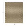 FH Home Flat Woven Outdoor Rug - Waterproof, Easy to Clean, Stain Resistant - Premium Polypropylene Yarn - Geometric - Patio, Deck, Porch, Balcony, Laundry Room - Giza - Sand - 3ft 11 in x 5ft 6in view 2