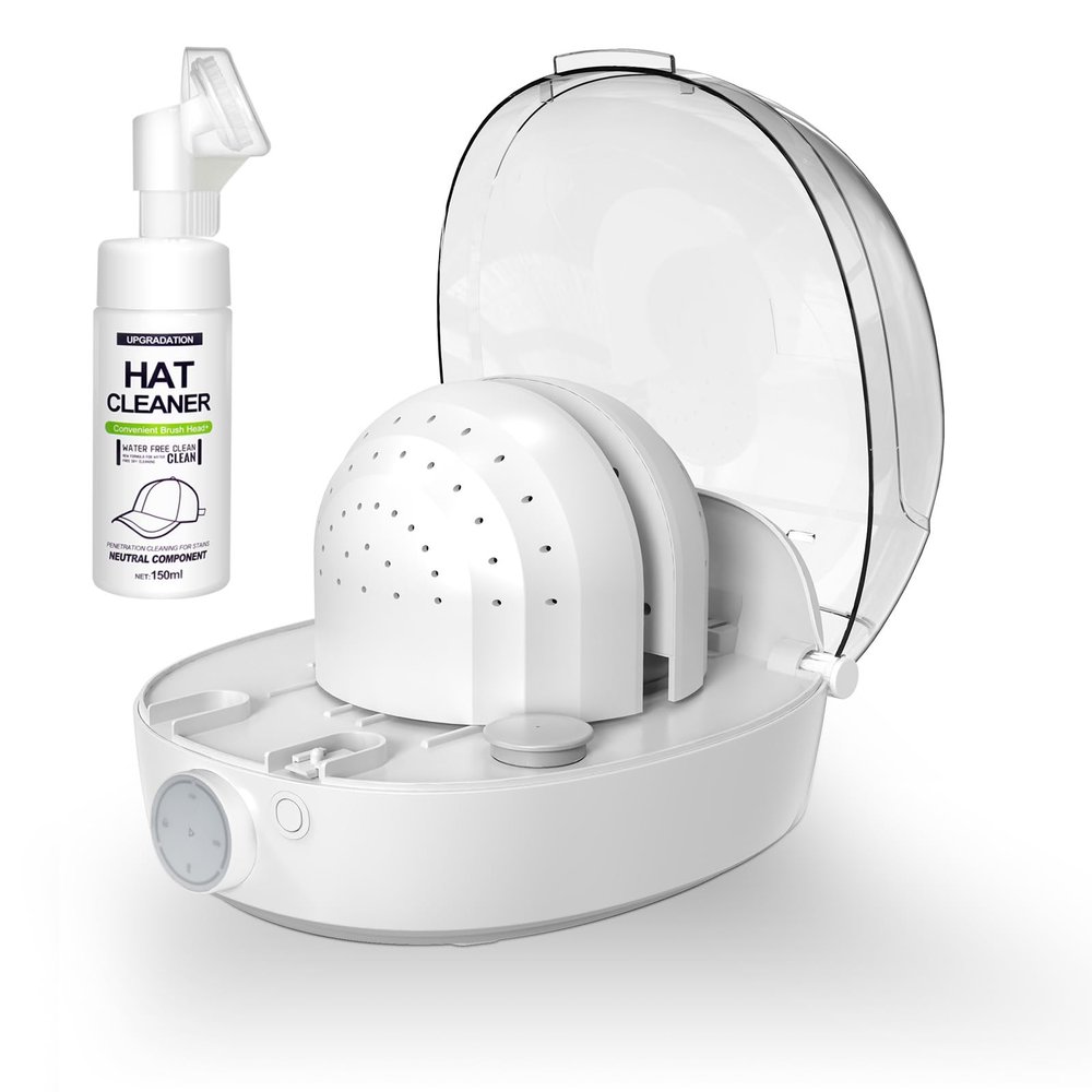 INNOPAW Cap Care Machine for Iron and Dry,Restore Misshapen Hat/Cap Natural Shape with Steam and Hot&Cold Wind,Keep Hat/Cap Clean and Shaped