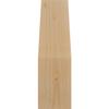 Ekena Millwork BRC06X08X20OLY00SDF 5 1/2"W x 8"D x 20"H Olympic Smooth Knee Brace, Douglas Fir view 4