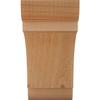 Ekena Millwork BRC04X08X08OLY00RDF 4"W x 8"D x 8"H Olympic Rough Sawn Knee Brace, Douglas Fir view 2
