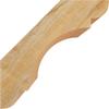 Ekena Millwork BRC04X08X08OLY00RDF 4"W x 8"D x 8"H Olympic Rough Sawn Knee Brace, Douglas Fir view 3