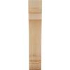Ekena Millwork BRC04X10X22OLY00RDF 4"W x 10"D x 22"H Olympic Rough Sawn Knee Brace, Douglas Fir view 2