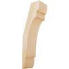 Ekena Millwork BRC04X06X18OLY00RDF 4"W x 6"D x 18"H Olympic Rough Sawn Knee Brace, Douglas Fir view 1