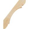 Ekena Millwork BRC04X28X36OLY00RDF 4"W x 28"D x 36"H Olympic Rough Sawn Knee Brace, Douglas Fir view 3