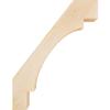 Ekena Millwork BRC04X28X36MRC00RDF 4"W x 28"D x 36"H Merced Rough Sawn Knee Brace, Douglas Fir view 3