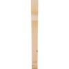Ekena Millwork BRC04X30X38OLY00SDF 3 1/2"W x 30"D x 38"H Olympic Smooth Knee Brace, Douglas Fir view 2