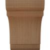 Ekena Millwork BRC04X06X06OLY00RDF 4"W x 6"D x 6"H Olympic Rough Sawn Knee Brace, Douglas Fir view 2