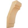 Ekena Millwork BRC06X08X16OLY00RDF 6"W x 8"D x 16"H Olympic Rough Sawn Knee Brace, Douglas Fir view 1