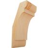 Ekena Millwork BRC06X06X14OLY00RDF 6"W x 6"D x 14"H Olympic Rough Sawn Knee Brace, Douglas Fir view 1