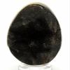 96mm Septarian Dragon Stone Egg UV Reactive Natural Druzy Mineral Cluster Aragonite Calcite Crystal Polished Stone Egg - Madagascar + Stand view 1