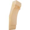 Ekena Millwork BRC06X06X18OLY00RDF 6"W x 6"D x 18"H Olympic Rough Sawn Knee Brace, Douglas Fir view 1