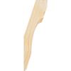 Ekena Millwork BRC06X06X18OLY00RDF 6"W x 6"D x 18"H Olympic Rough Sawn Knee Brace, Douglas Fir view 3
