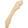 Ekena Millwork BRC04X34X40OLY00RDF 4"W x 34"D x 40"H Olympic Rough Sawn Knee Brace, Douglas Fir view 1