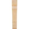 Ekena Millwork BRC04X18X24OLY00RDF 4"W x 18"D x 24"H Olympic Rough Sawn Knee Brace, Douglas Fir view 2