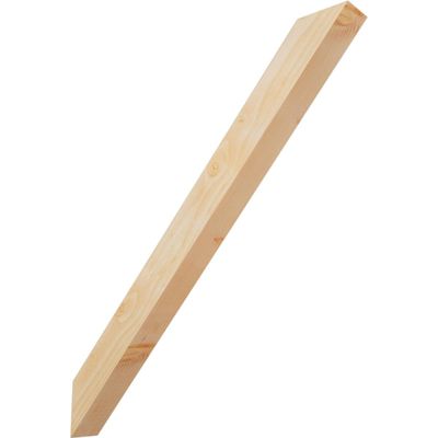 Ekena Millwork BRC04X36X40TRA00RDF 4"W x 36"D x 40"H Traditional Rough Sawn Knee Brace, Douglas Fir