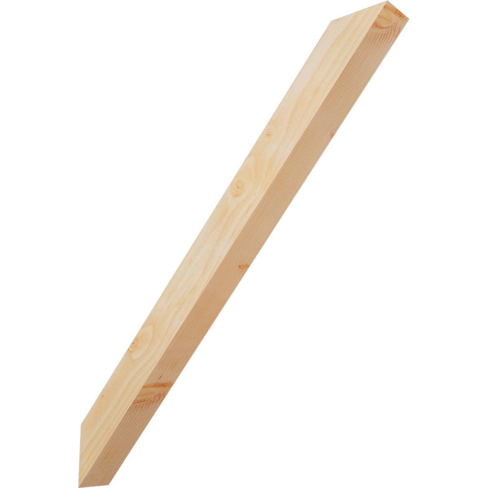 Ekena Millwork BRC04X36X40TRA00RDF 4"W x 36"D x 40"H Traditional Rough Sawn Knee Brace, Douglas Fir