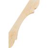 Ekena Millwork BRC04X22X34OLY00RDF 4"W x 22"D x 34"H Olympic Rough Sawn Knee Brace, Douglas Fir view 3