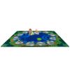 Joy Carpets Tranquil Pond 10'9" x 13'2" Area Rug in Color Multi view 3