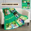 Custom Blanket with Words Picture Collage - Personalized Throw Blanket Soft Cozy Customized Blankets for Family, Friends, Lover, Dogs, Babies Used as Souvenirs and Gifts view 3