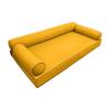 DBM IMPORTS *Cover ONLY*-Style 6 Outdoor Daybed Mattress Bolster Pillow Slipcovers Contrast Pipe Trim Twin Size - AD108 view 1