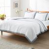 Bedsure White Quilts King Size - King Quilt Bedding Set Bedspread Coverlet, Lightweight Corduroy Pattern Bedspread, 3-Piece Set with 106"x96" Coverlet & 2 Pillow Shams, All-Season Soft Microfiber view 2