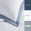Bedsure White Quilts King Size - King Quilt Bedding Set Bedspread Coverlet, Lightweight Corduroy Pattern Bedspread, 3-Piece Set with 106"x96" Coverlet & 2 Pillow Shams, All-Season Soft Microfiber view 3