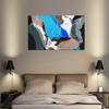 100% Hand-Painted Original Oil Painting Abstract Canvas Wall Art Abstract Artwork for Bathroom Wall Art Living Room Wall Art Painting large wall art Gifts for Boys 60*30in Unframed view 4