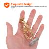 1 Set Baridong Ornaments Household Crafts Office 24k Gold Plated Copper view 3