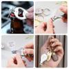 20pcs-Personalized 4 in 1 Multi Function Bottle Opener, Nail Clipper, Wedding Favors Brewery, Private Customized, Sliver, Multitool Gifts for Men view 4