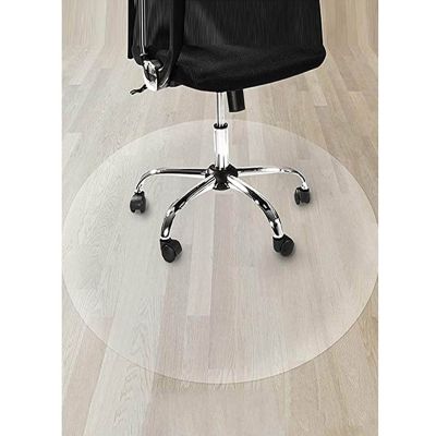 DXZ-Design Transparent Plastic Protector for Chair Non-Slip, Clear Carpet Protection Pad, 2mm Thick PVC Wooden Floor Mat Waterproof Oil-Resistant (Size : Dia.28 Inches/Diameter 70cm)