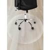 DXZ-Design Transparent Plastic Protector for Chair Non-Slip, Clear Carpet Protection Pad, 2mm Thick PVC Wooden Floor Mat Waterproof Oil-Resistant (Size : Dia.28 Inches/Diameter 70cm) view 1