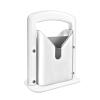 Bagel Slicer,Perfect for Bagels, Safe Grip, Guillotine Cutter, Safety Shield, Stainless Steel (white) view 1
