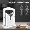 Bagel Slicer,Perfect for Bagels, Safe Grip, Guillotine Cutter, Safety Shield, Stainless Steel (white) view 3