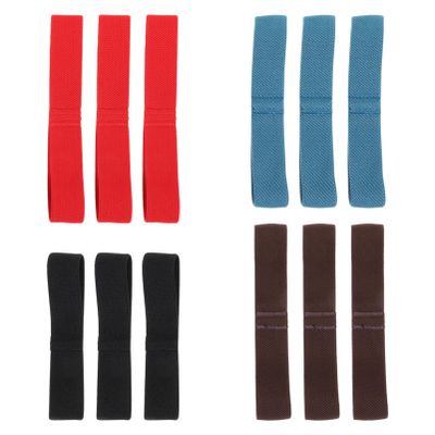 OSALADI Adjustable Bento Box Straps 12Pcs Elastic Bands for Lunch Container Fixing Reusable Elastic Straps for Bento Box and Food Storage Convenient and Lunch Bands