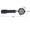 Coffee Machine Handle, Reusable Alloy Bottomless Handle Filter Holder 3 Ear Bottomless Portafilter for Delonghi Machine(54mm) view 2