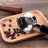 Coffee Machine Handle, Reusable Alloy Bottomless Handle Filter Holder 3 Ear Bottomless Portafilter for Delonghi Machine(54mm) view 3