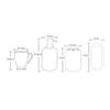 ZHINTE Bathroom Accessory Sets 5 Pcs Bathroom Accessories Set Complete Bathroom Accessory Set for Restroom Apartment view 2