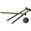 3" Lifetime Vinyl Painted Screws, Tuxedo Grey (6/Bag) view 1