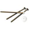 3" Lifetime Vinyl Painted Screws, White (4/Bag) view 1